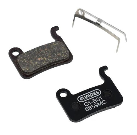 Elvedes Scheibenbremsbelagsatz – Shimano – Carbon-Metallic-Verbindung (Halbmetallbeläge) – 1 Paar