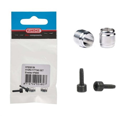 Elvedes Hydro-Klemmring Olive + Einsatz HP4000 Set a 2