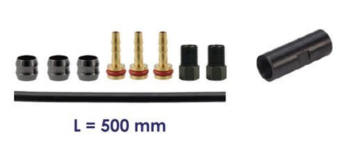 Elvedes Hydraulikschlauch elv. 500-mm-Verlängerungssatz Tektro Trp 5.0