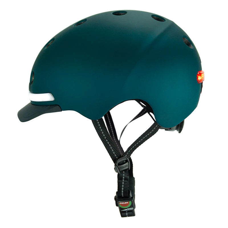 Melon Helm met verlichting E-Series Nightliner M-L