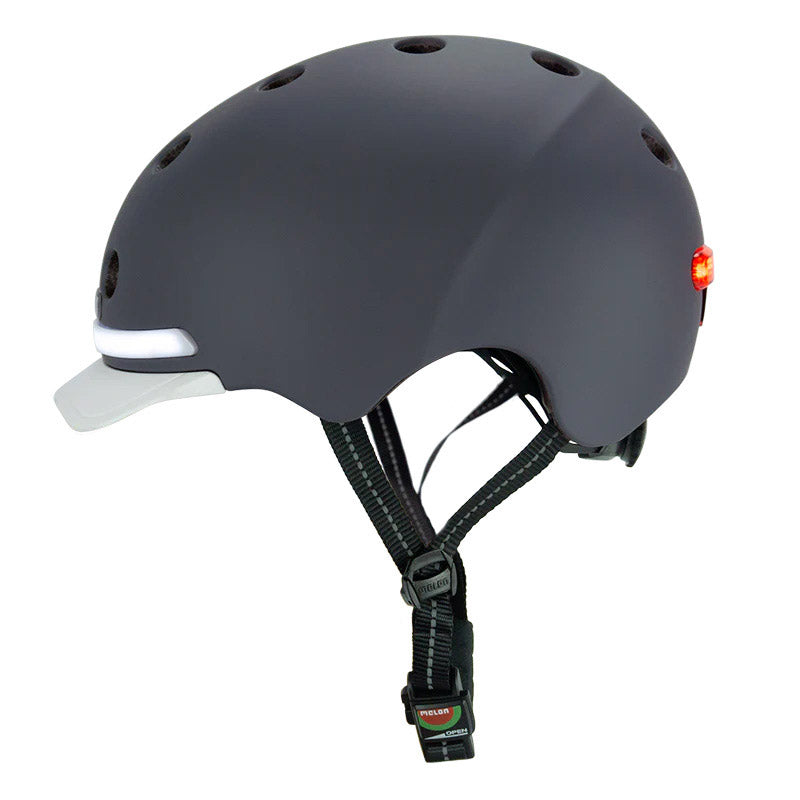 Melonenhelm mit Beleuchtung E-Serie Highway M-L