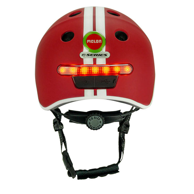 Melonenhelm mit Beleuchtung E-Serie GT M-L