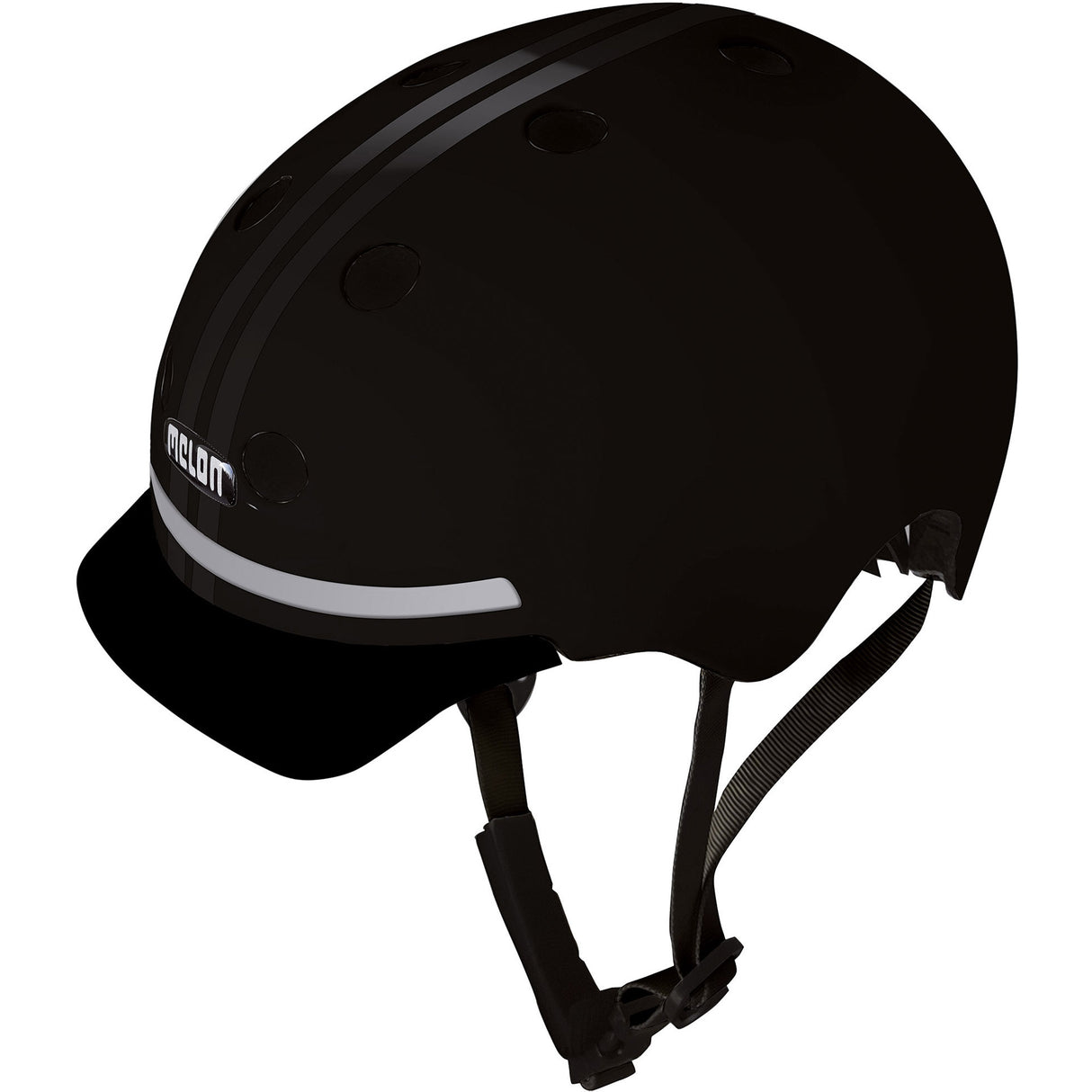 Melon Helmet With Lighting E-Series Black Ice XL-XXL