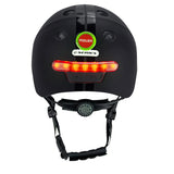 Melonenhelm mit Beleuchtung E-Serie Black Ice XL-XXL