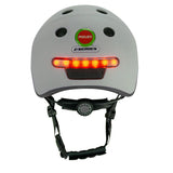 Melonenhelm mit Beleuchtung E-Serie Metropolis M-L