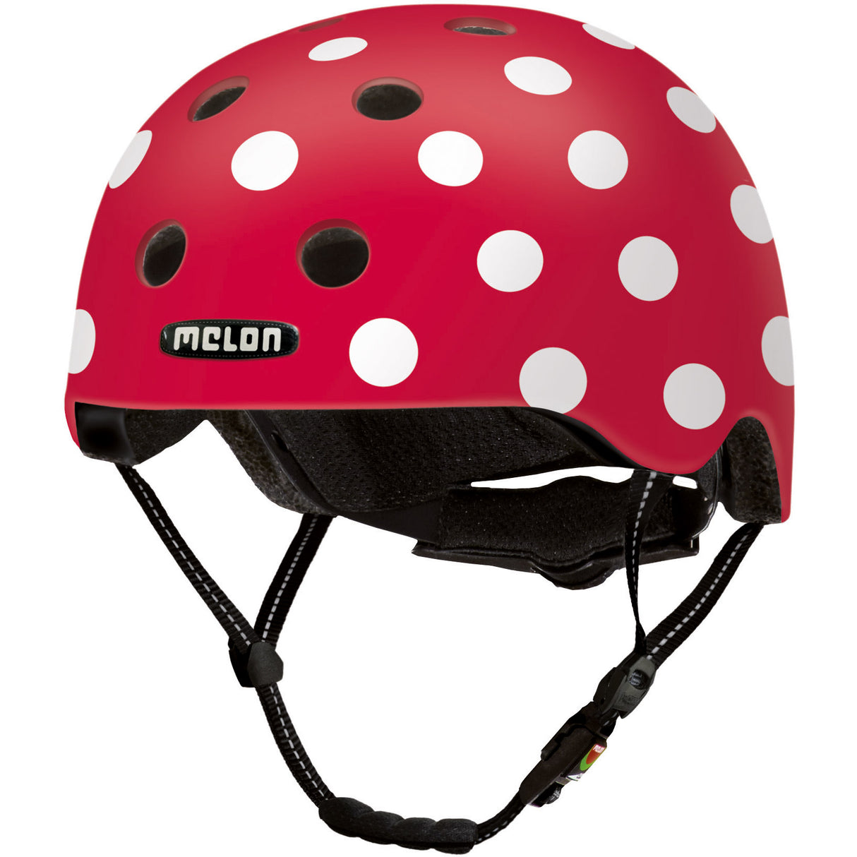 Melon helm urban active dotty white xl-2xl