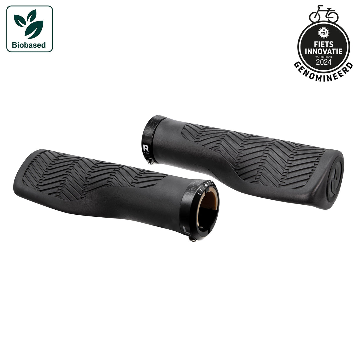 Herrmans Griffset Nucore Tour Wave 130 130 mm schwarz