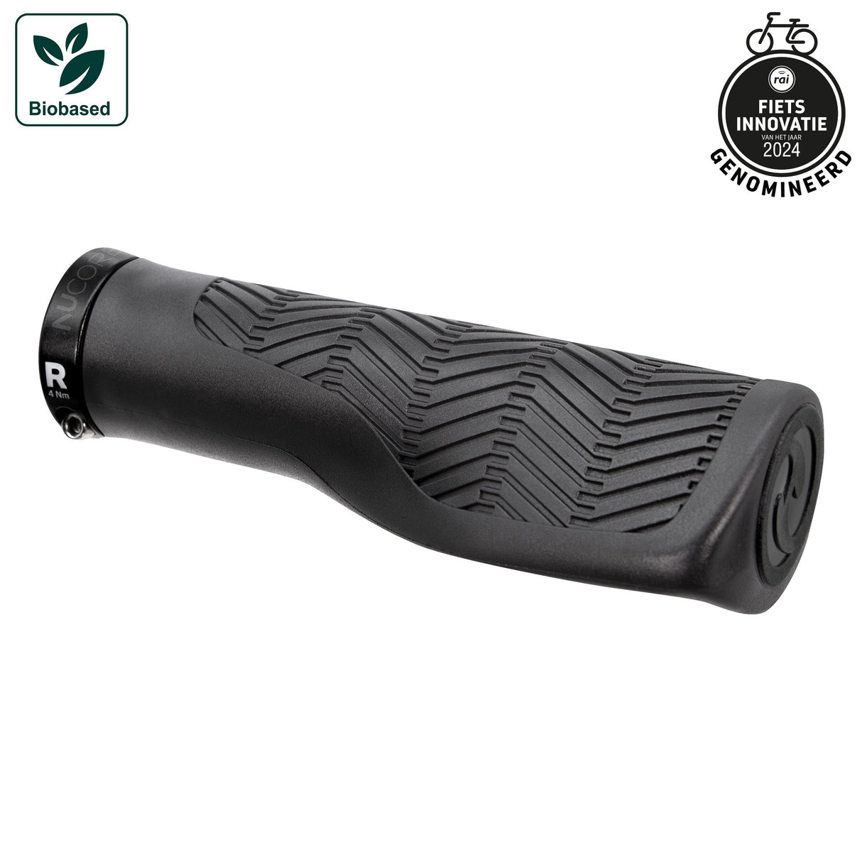 Herrmans Griffset Nucore Tour Wave 130 130 mm schwarz
