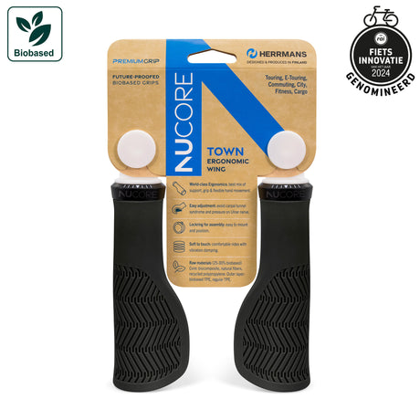 Herrmans Griffset Nucore Town Wave 130 130 mm schwarz