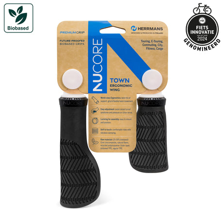 Herrmans Griffset Nucore Town Wave 90 130 mm schwarz