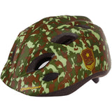 Polisport Junigoud Camel Helm S2-56CM Army mat LED Liicht