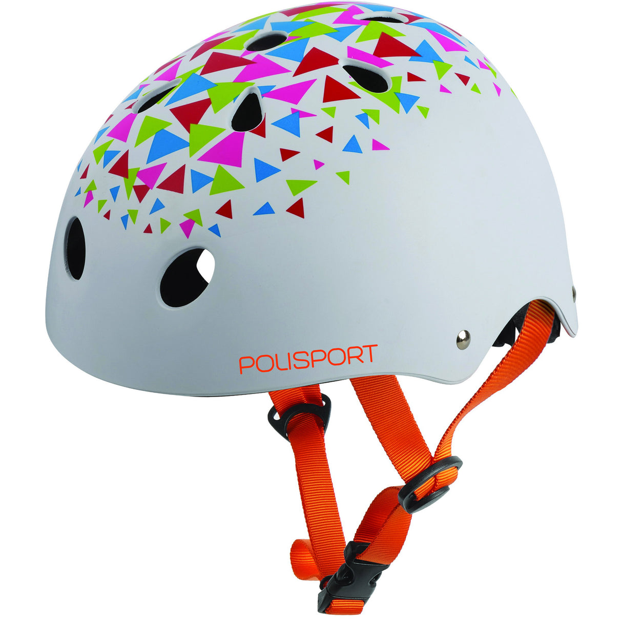 Polisport Urban Radical rower Helmet S 53-55 cm Triangle White Goudanje