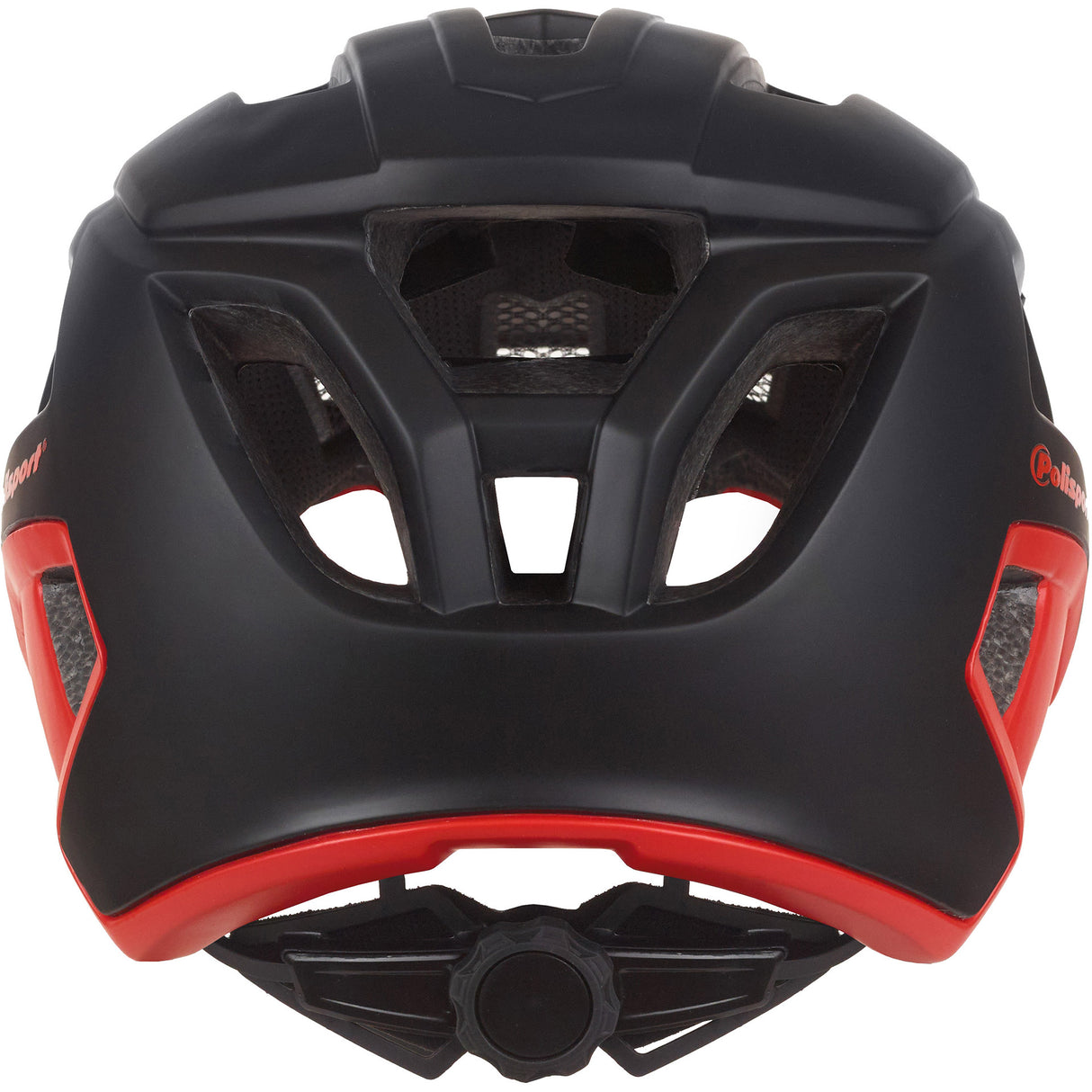 Casco per biciclette Polisport Mountain Pro M 55-58 cm rosso nero