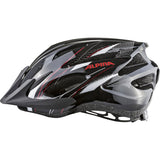 Olympiasportswear Sport MTB Helm MTB17 54-58 Gloss Black White Rot