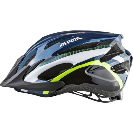 Alpina Helm Mtb 17 DarkBlue-Neon 54-58