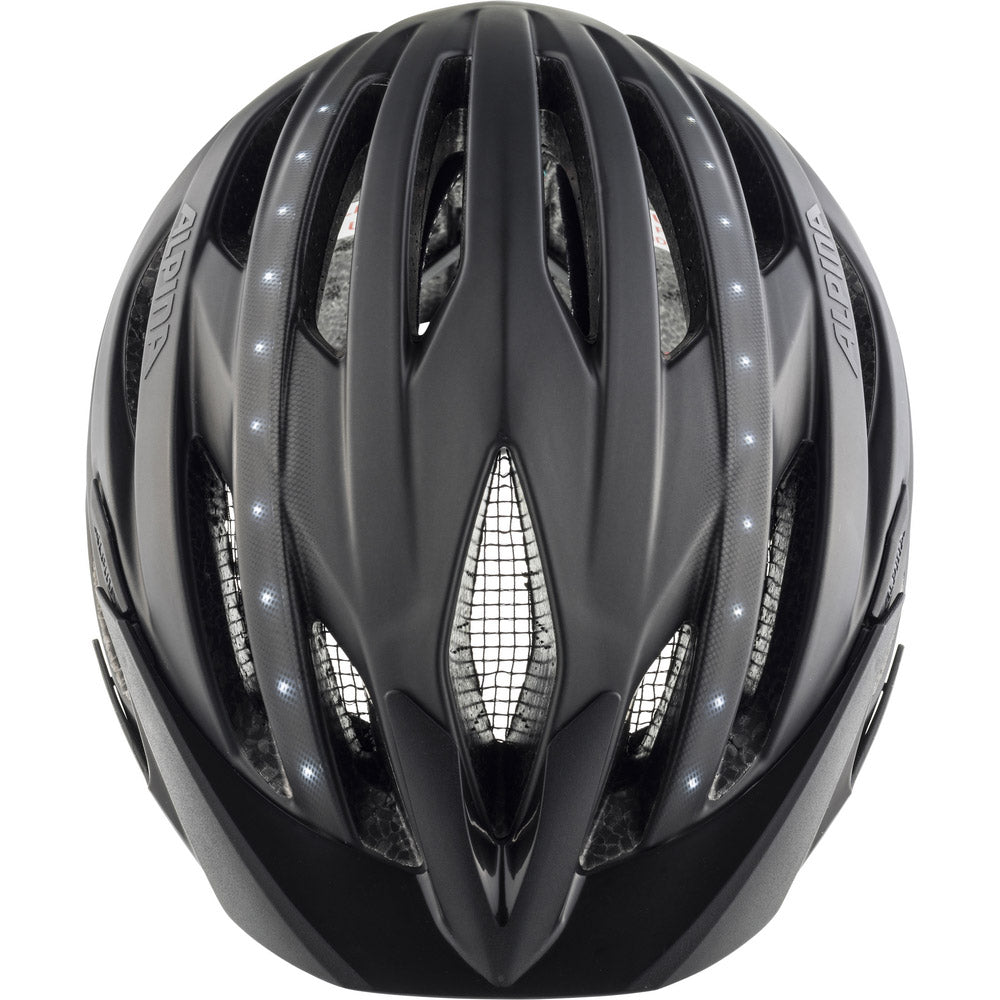 Alpina Sports Urban Helm Haga LED 51-56 Mattschwarz