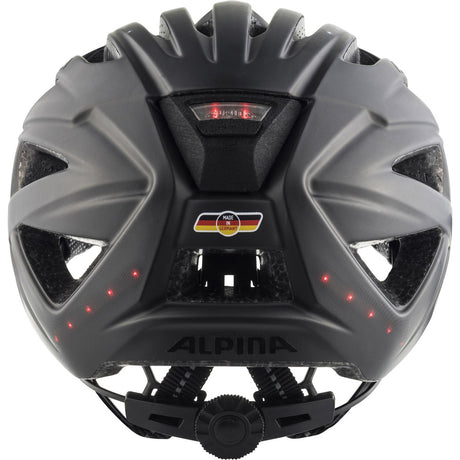 Alpina Sports Urban Helm Haga LED 51-56 Mattschwarz