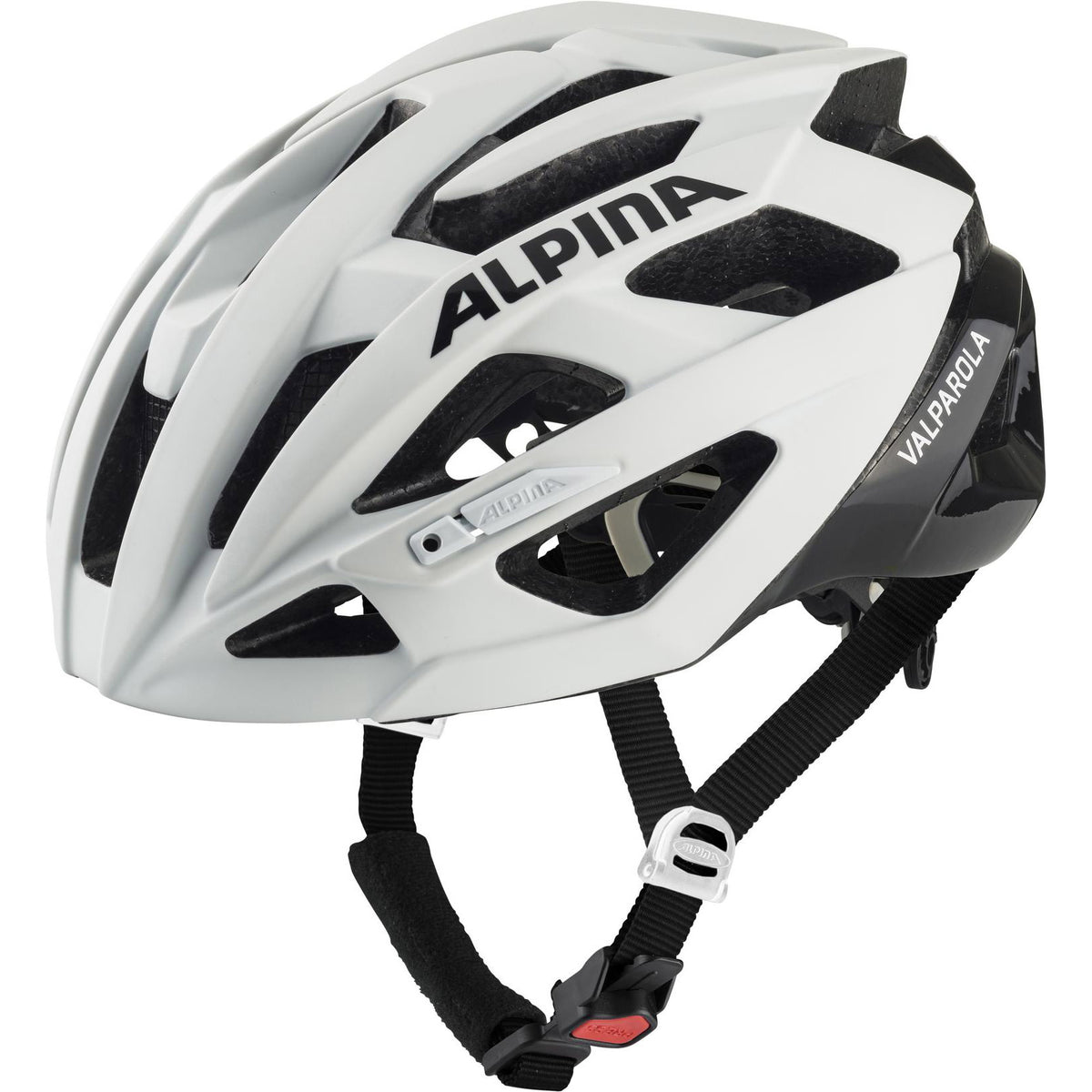 Alpina Sporttourenhelm Valparola 51-56 weiß schwarz