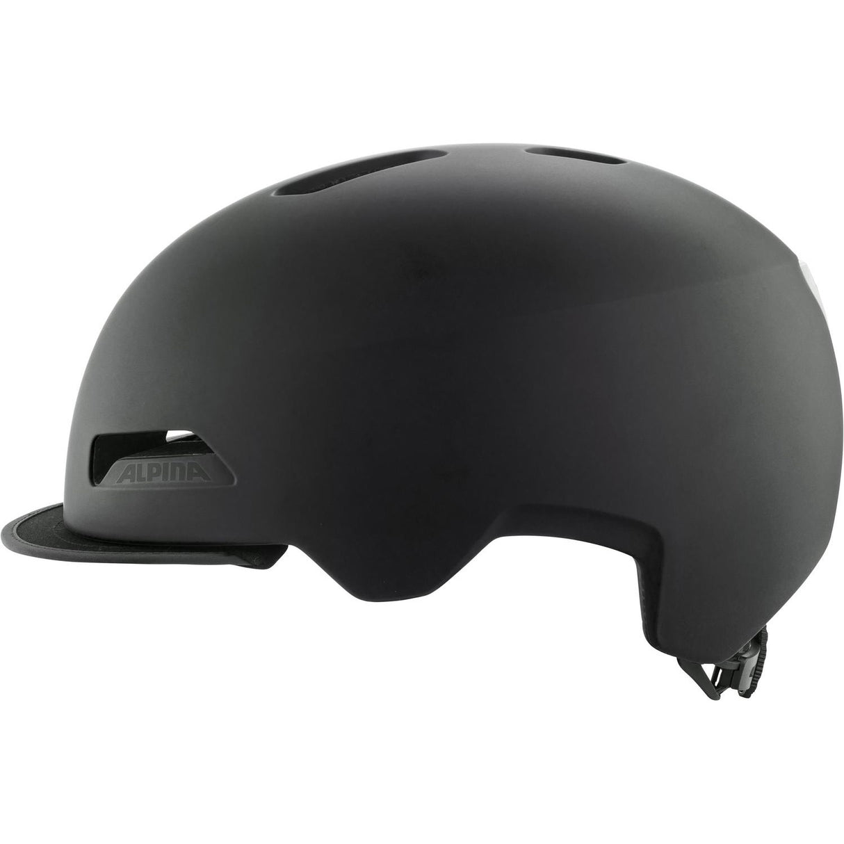 Olympische Sportbekleidung Alpina Sports Urban Helm Brooklyn 52-57 mattschwarz