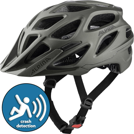 Alpina Sport-MTB-Helm Mythos 3.0 Tocsen 57-62 Mattgrau