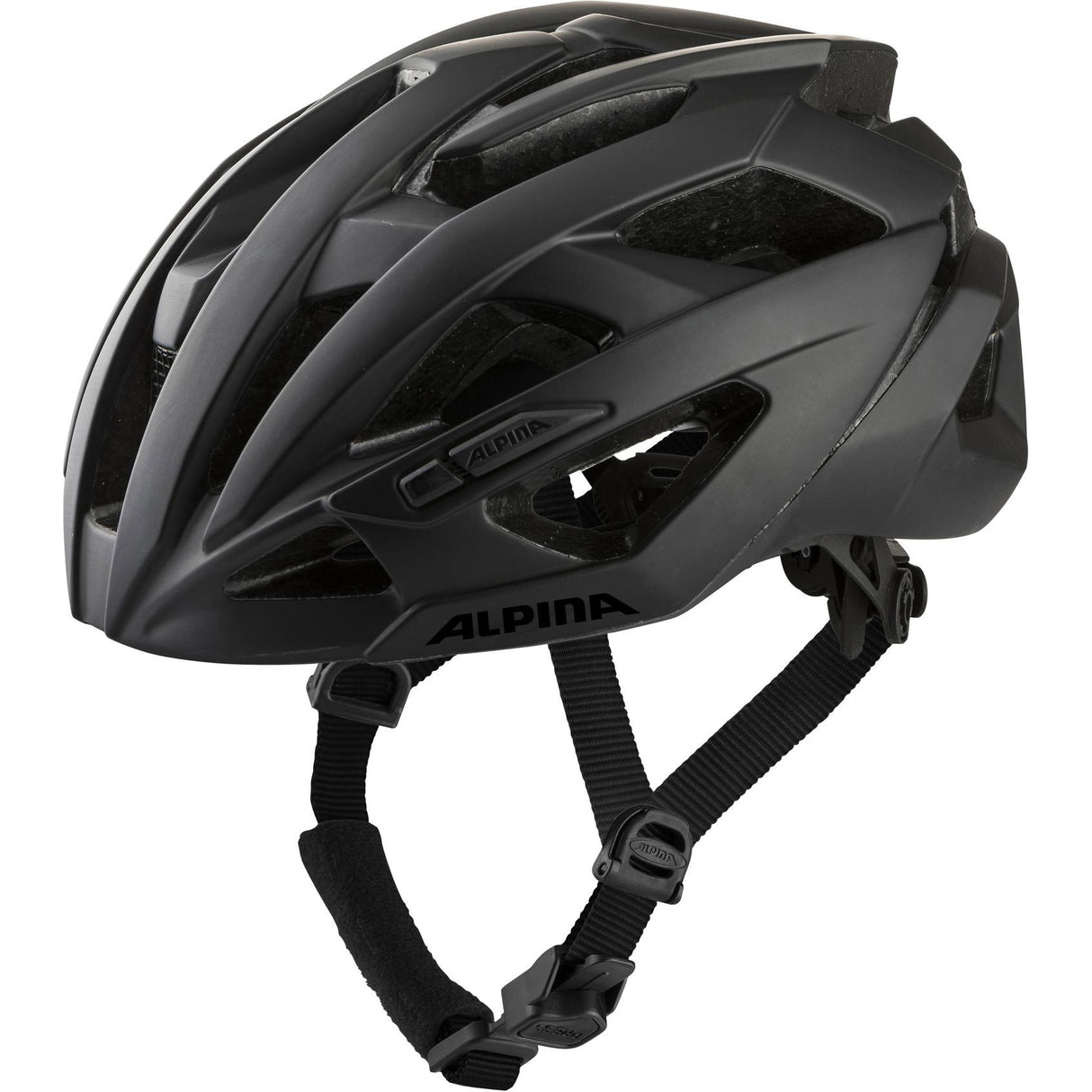 Alpina Sportrennhelm Valparola 51-56 mattschwarz