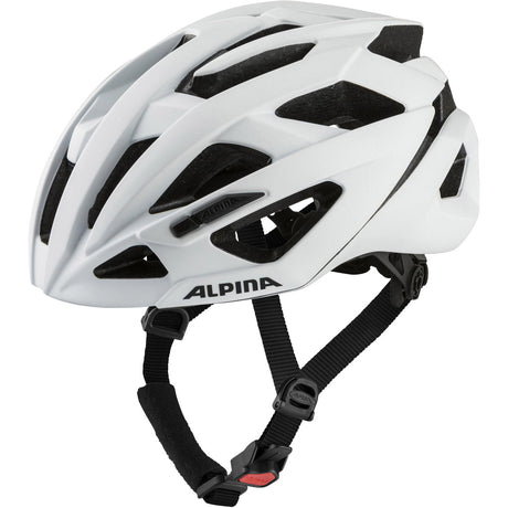 Alpina Sportrennhelm Valparola 51-56 mattweiß