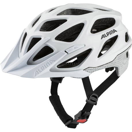 Alpina Sport-MTB-Helm Mythos reflektierend 52-57 weiß