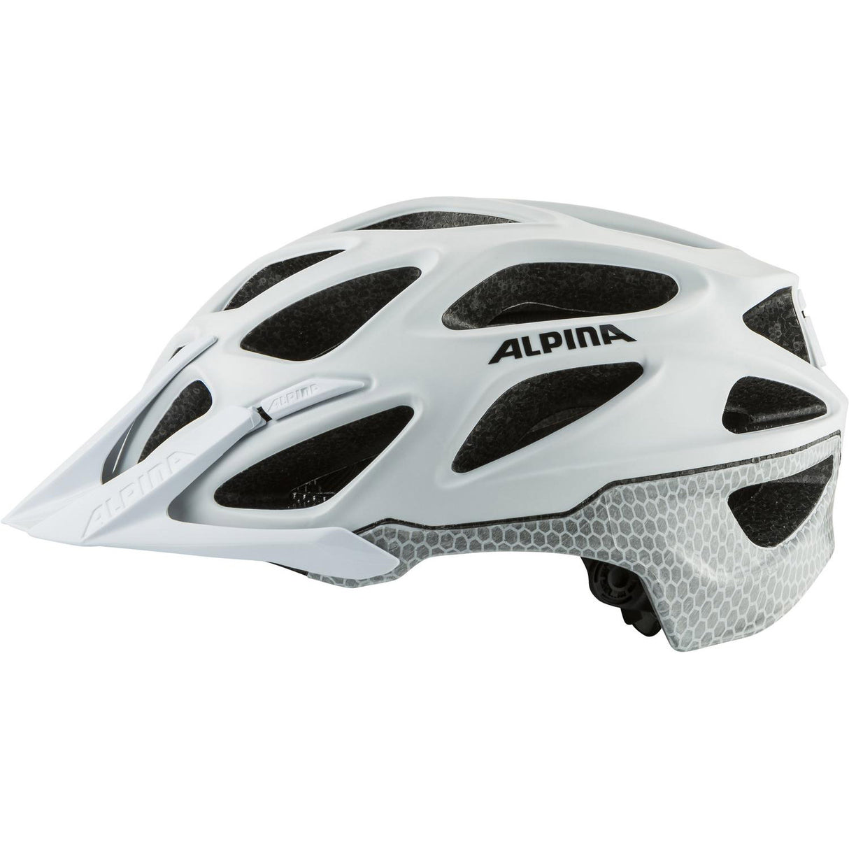 Alpina Sport-MTB-Helm Mythos reflektierend 52-57 weiß