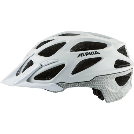 Alpina Sport-MTB-Helm Mythos reflektierend 52-57 weiß