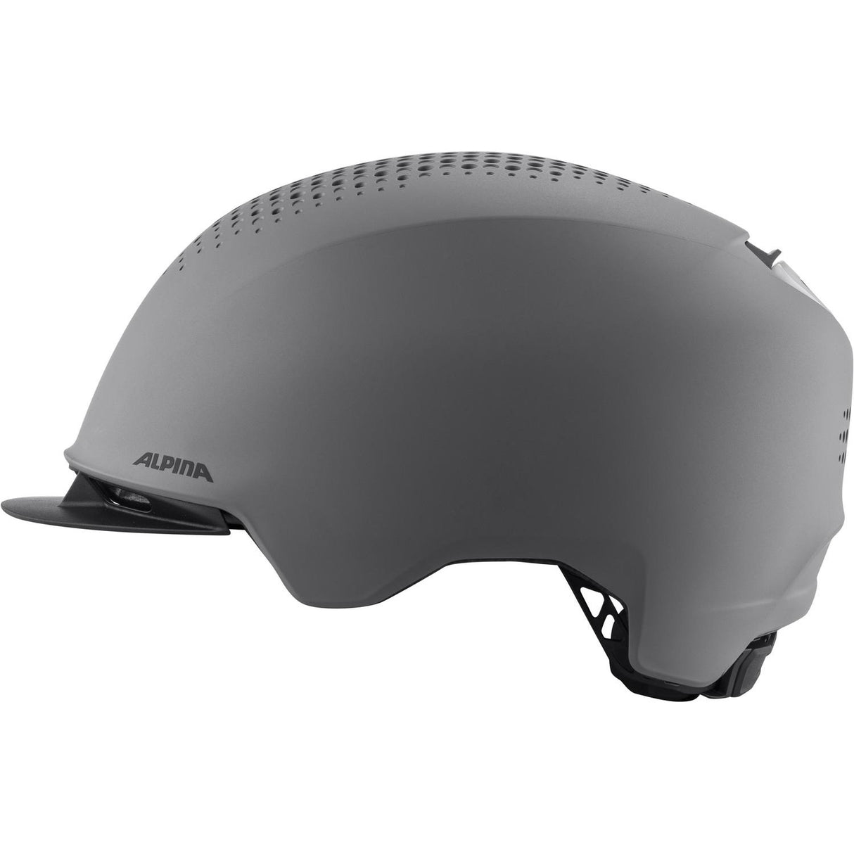 Olympische Sportbekleidung Alpina Sport Urban Helm Idol 55-59 Matt Gray