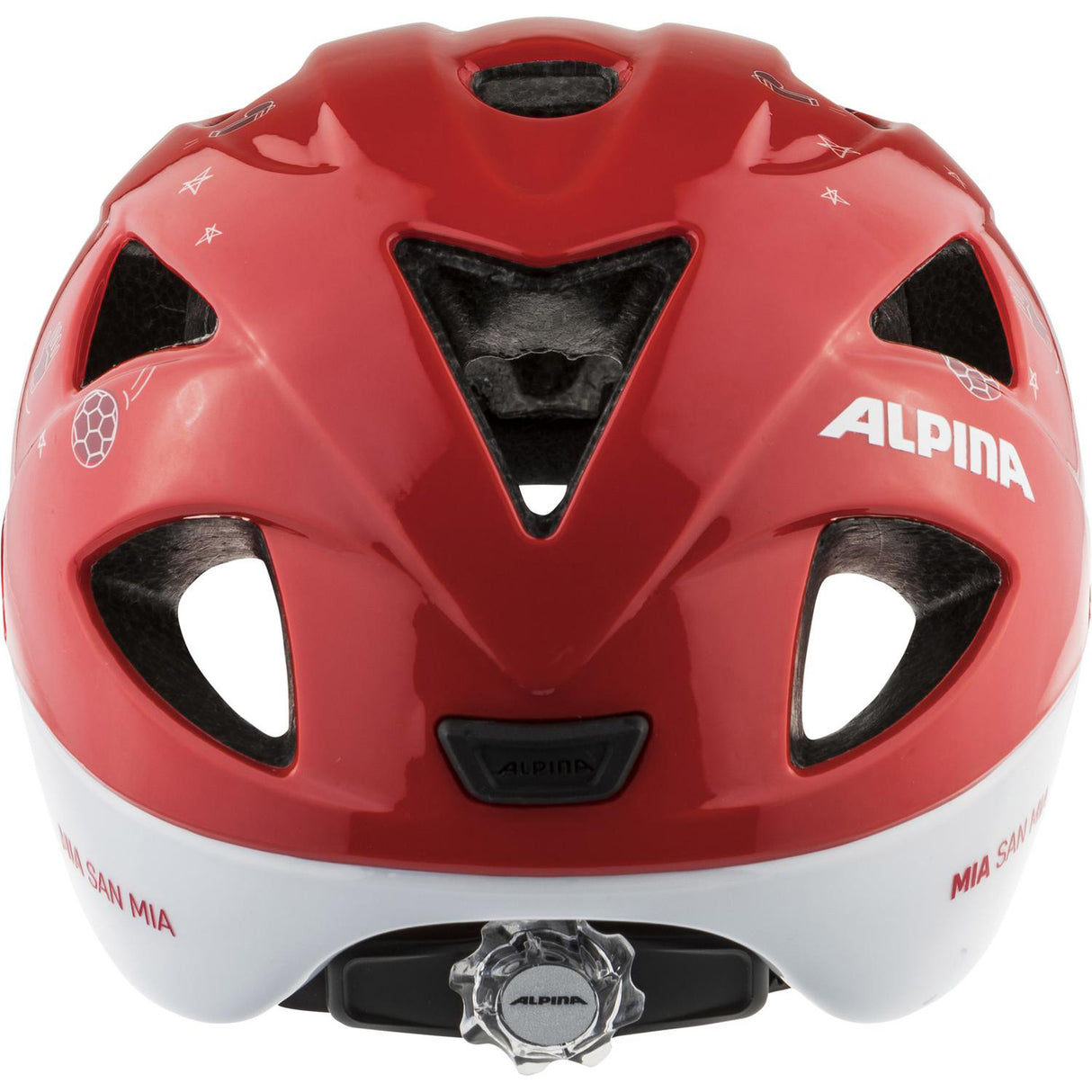 Alpina Sports Kinderhelm Ximo FCB 49-54 glänzend