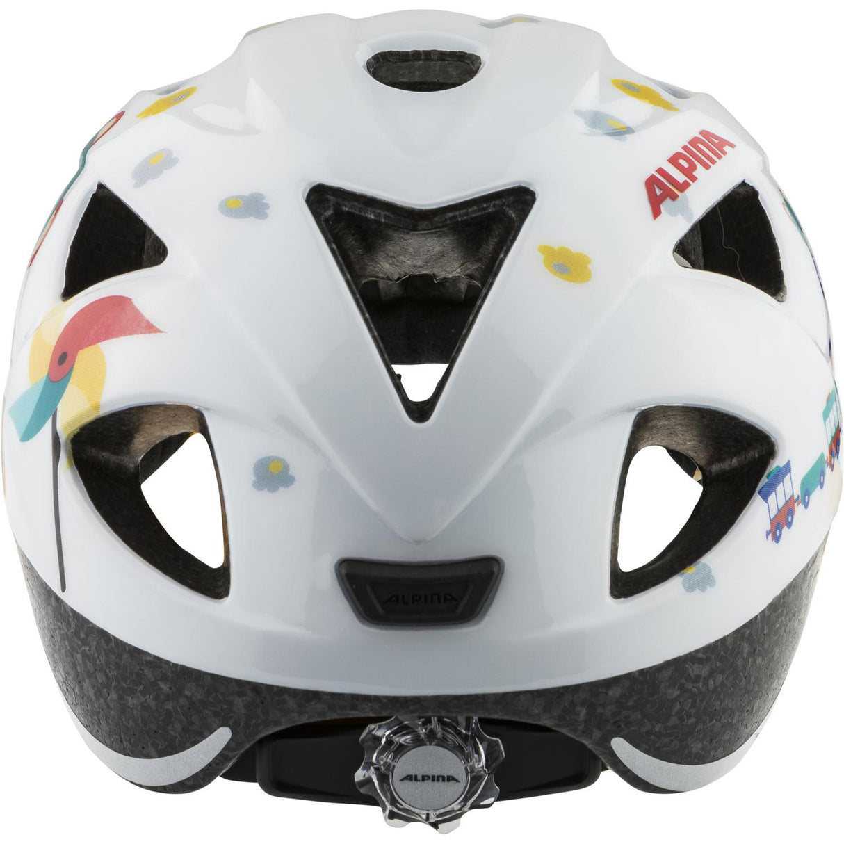 Alpina Sports Kinderhelm Ximo White Bear 47-51 Glanz