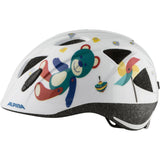 Alpina Sports Kinderhelm Ximo White Bear 47-51 Glanz