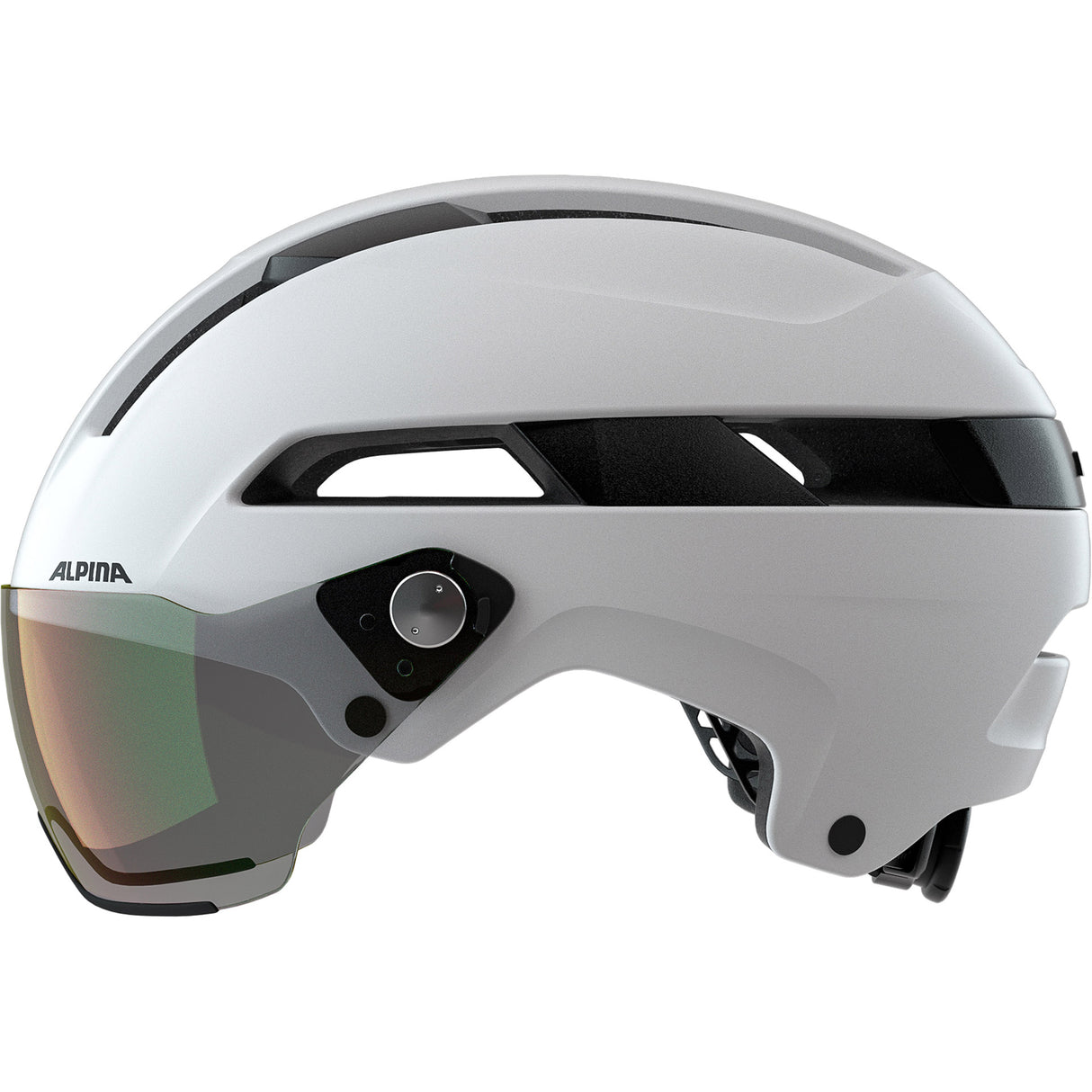 Alpina Sports Urban Helm Soho Visier V 52-56 mattweiß