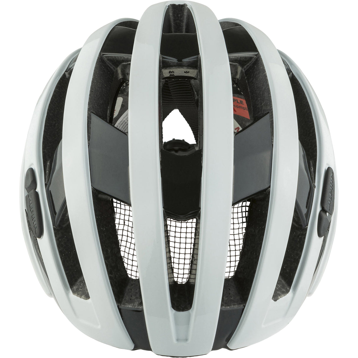 Alpina Sportrennhelm Ravel 55-59 glänzend weiß