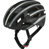 Alpina Sport-Rennhelm Ravel reflektierend 51-56 glänzend schwarz