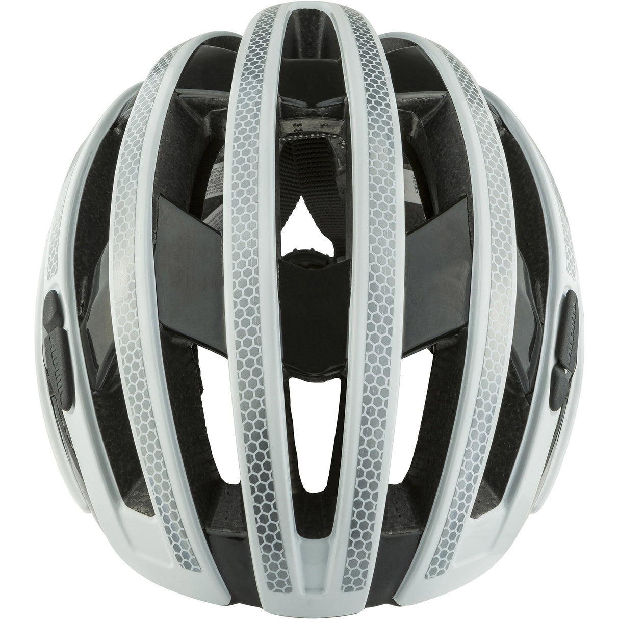 Alpina Sport-Rennhelm Ravel reflektierend 51-56 glänzend weiß