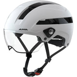 Olympischer Sportbekleidung Helm Soho Visor White Matt 51-56