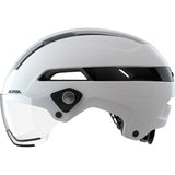 Olympischer Sportbekleidung Helm Soho Visor White Matt 51-56