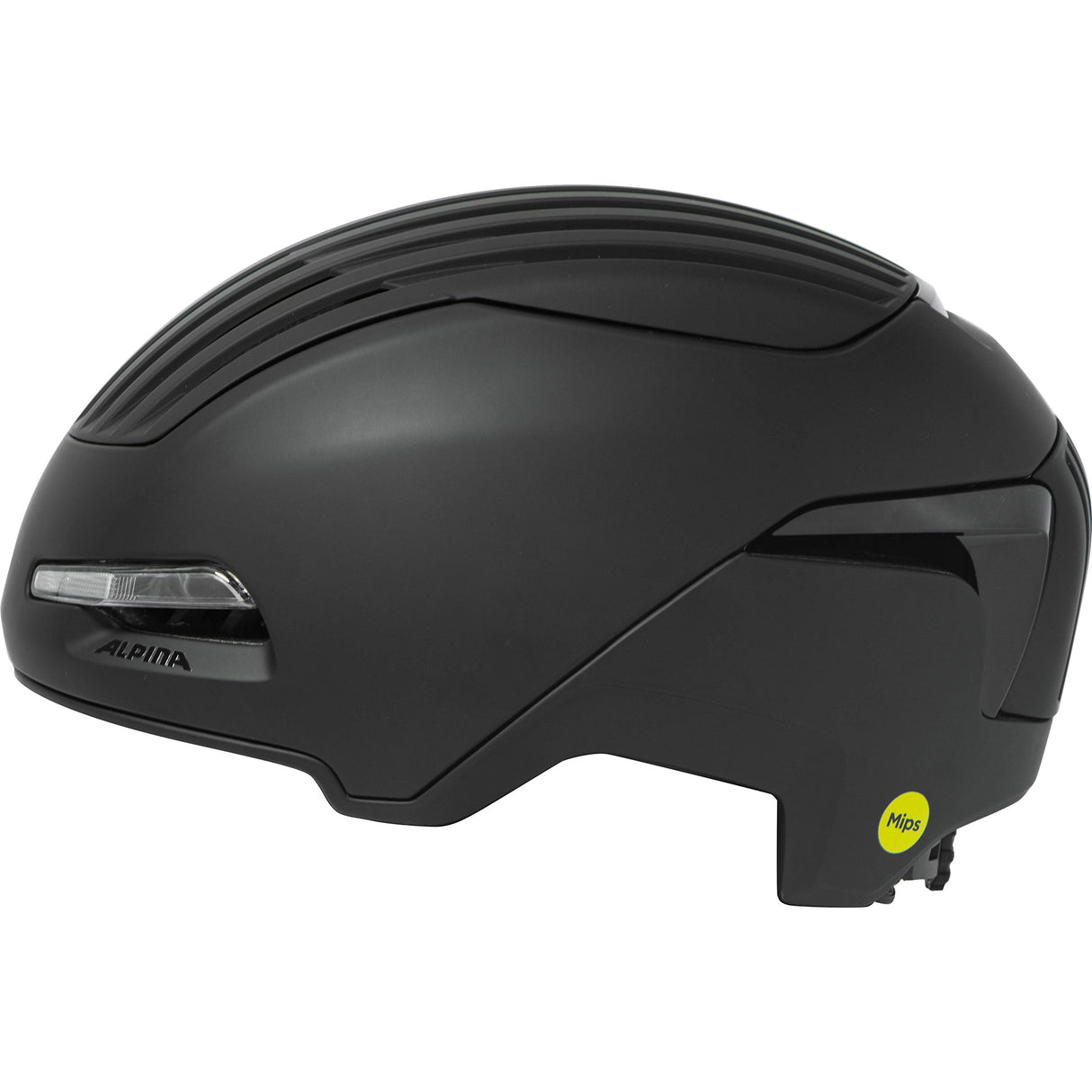 Olympische Sportbekleidung Alpina Sport Urban Helm Brighton MIPS 55-59 Matt Schwarz