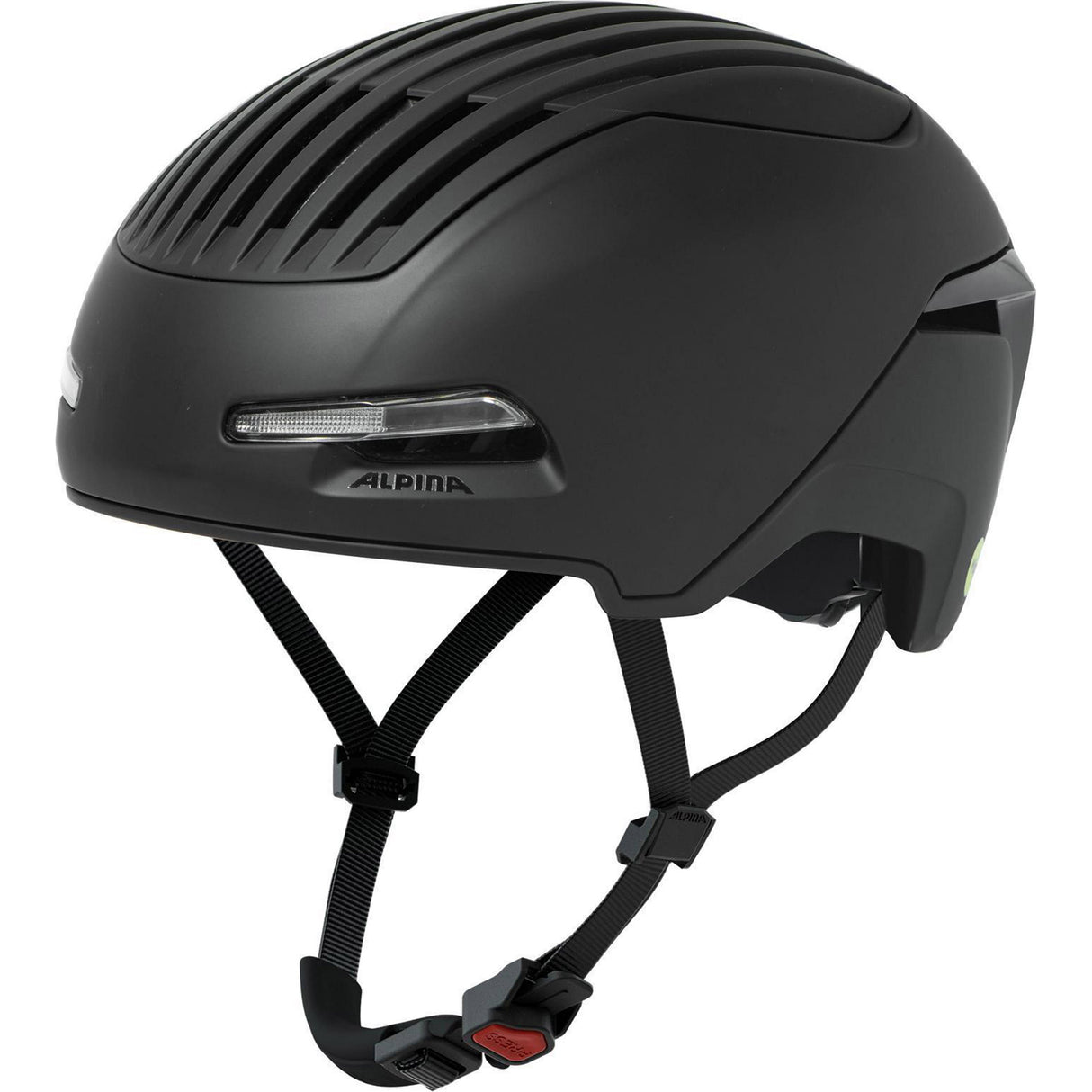 Olympische Sportbekleidung Alpina Sport Urban Helm Brighton MIPS 55-59 Matt Schwarz