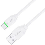 Olympisches Sportbekleidungs-Rixus-Telefonladekabel USB Typ C 1 m