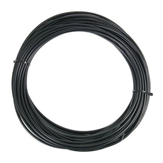 Cable al aire libre 5 mm (50m) negro 1125zw 50