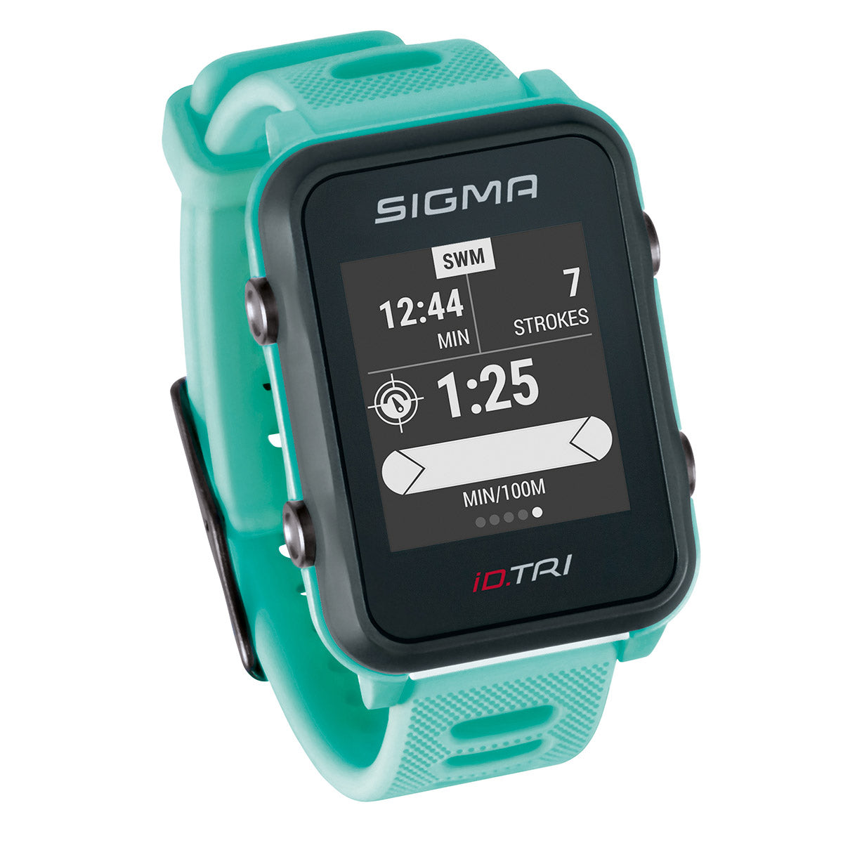 Sigma Id.tri neon mint basic zs hartsl gps acti ant+ ble + sensorset