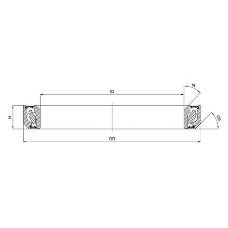 Union Kugellager Kugellager CB-714 30,15x41x6,5