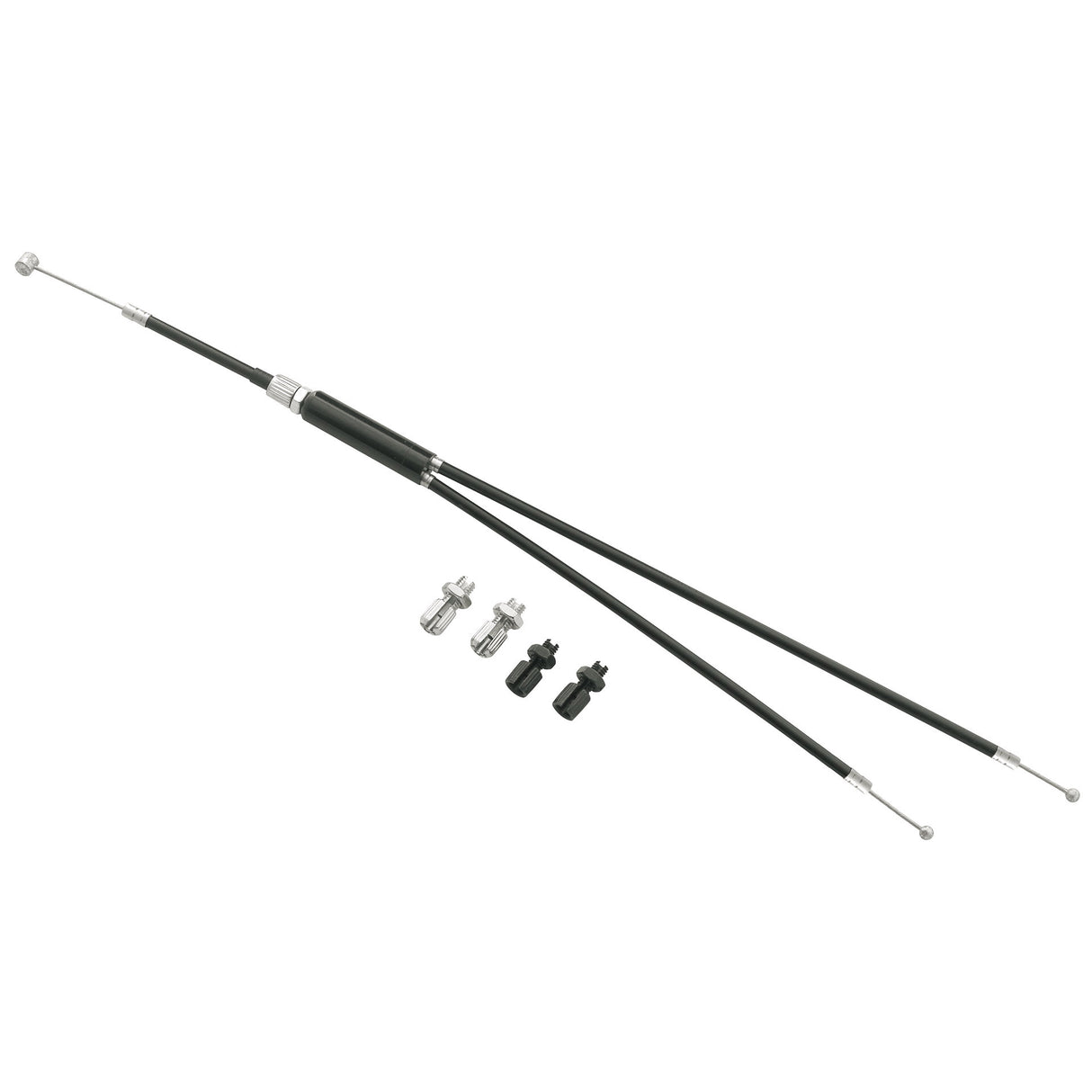 VWP BMX über Bremskabel CPL. M stelb. 390 mm schwarzer Freestyle
