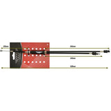 VWP BMX über Bremskabel CPL. M stelb. 425 mm schwarzer Freestyle
