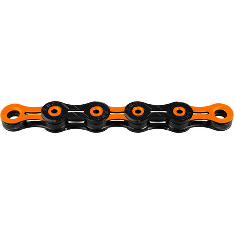 KMC DLC-Fahrradkette 11-Gang 118 Schakels OranjeZwart
