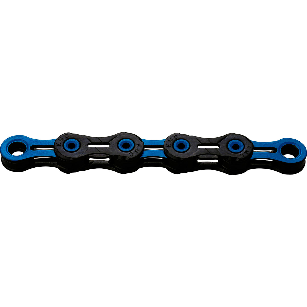 KMC DLC 10 Bicycle Chain - 116 Links - Blue Black