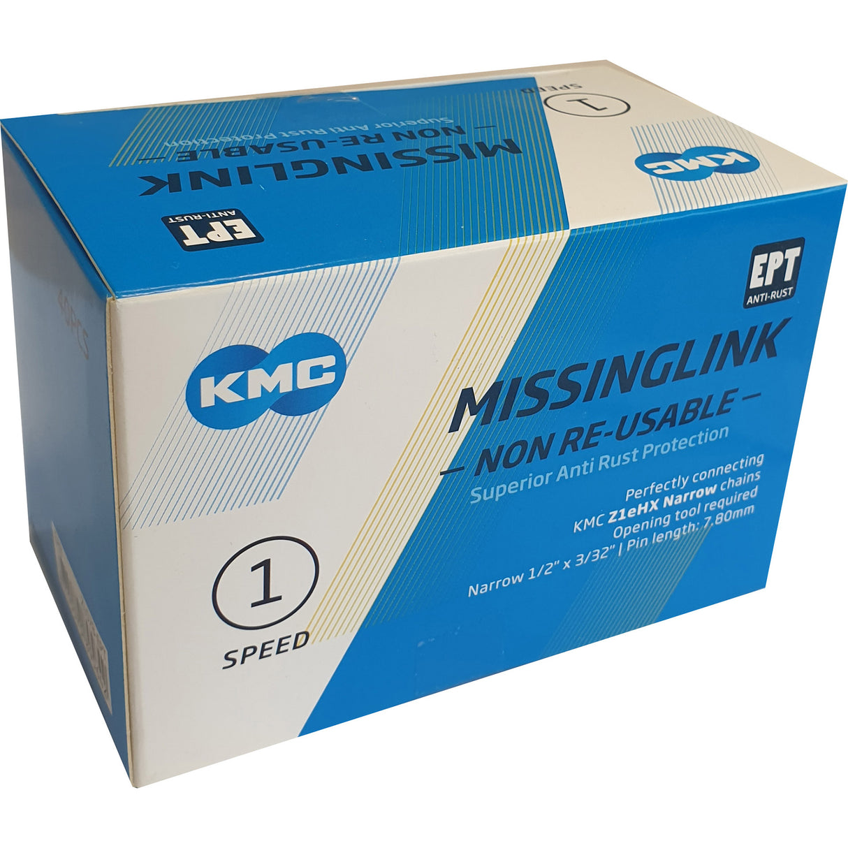 KMC SLOESSCHIP MANSSINGLINK Z1EHX NR EPT SILVER OZZNO (40)